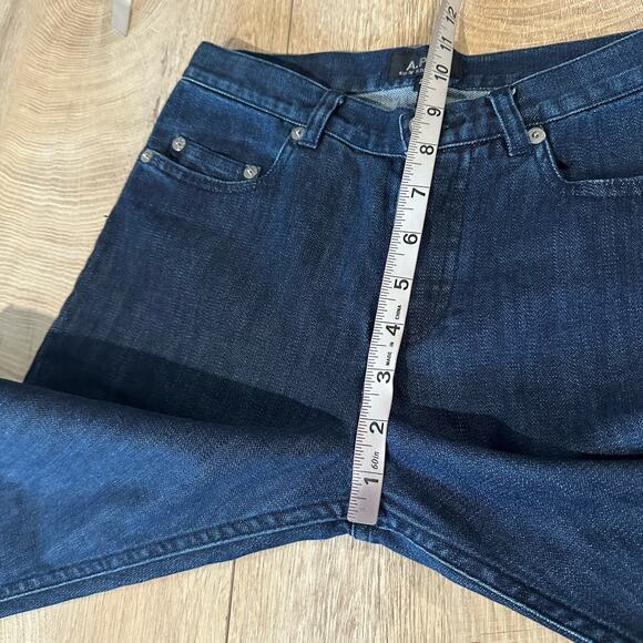 A.P.C. Rue de Fleurus Paris Button Fly Slim Straight Jean 25 - Picture 8 of 9
